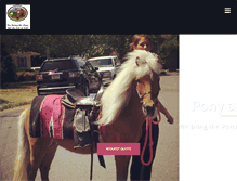 Tablet Screenshot of ponyandpals.com